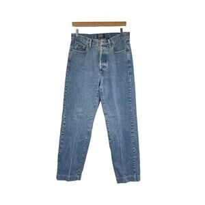 Vintage DKNY Jeans Medium Wash Taper Leg Womens Size 31 X 31 90’s